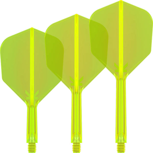 Yellow K-Flex No6 Darts Flights