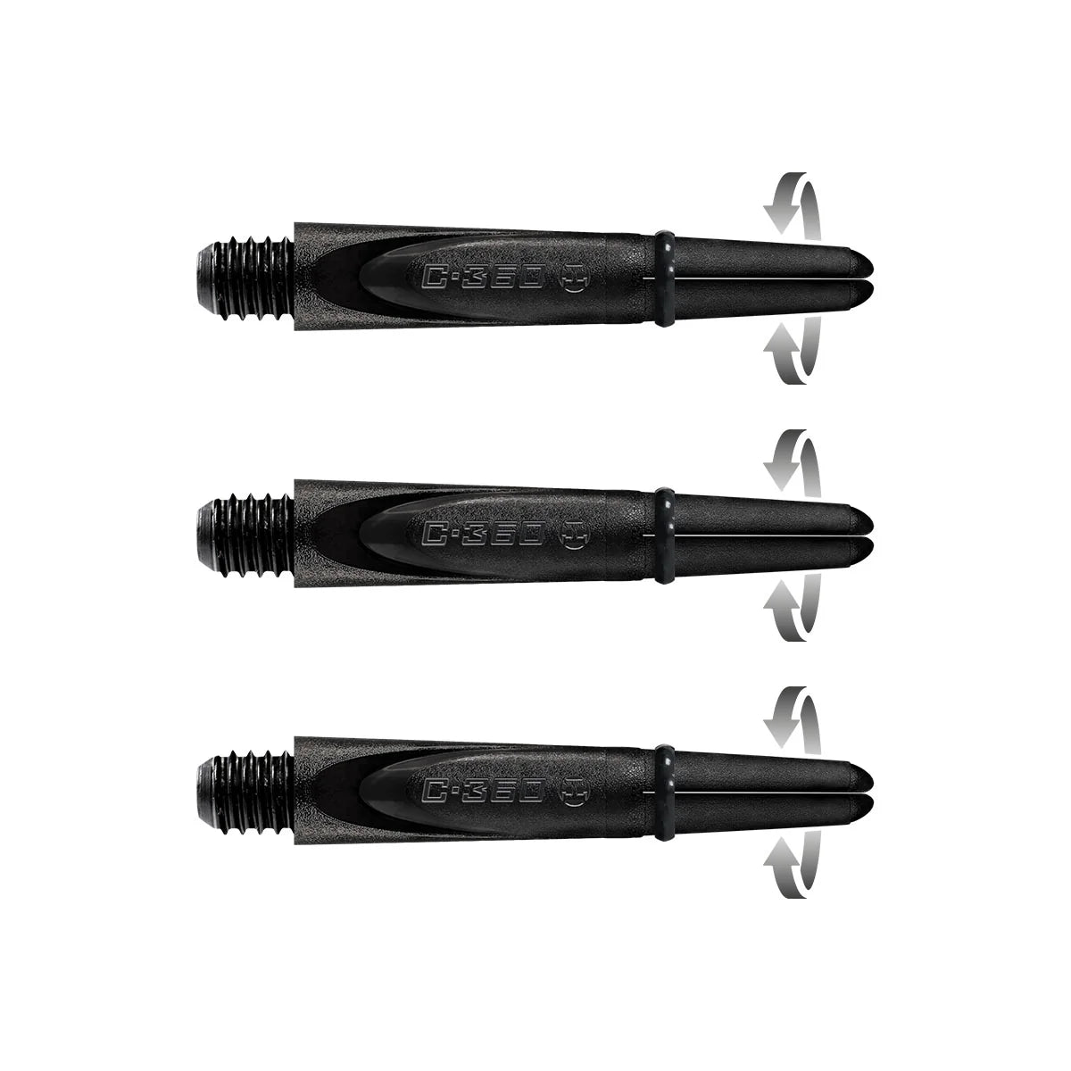 Harrows Carbon 360 Darts Shafts