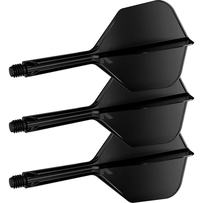 Black K-Flex No6 Darts Flights