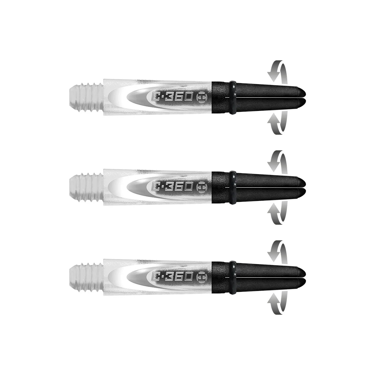 Harrows Carbon 360 Darts Shafts