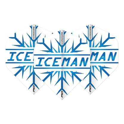 Gerwyn Price Blue Snowflake Hardcore Standard Darts Flights