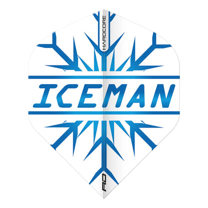 Gerwyn Price Blue Snowflake Hardcore Standard Darts Flights