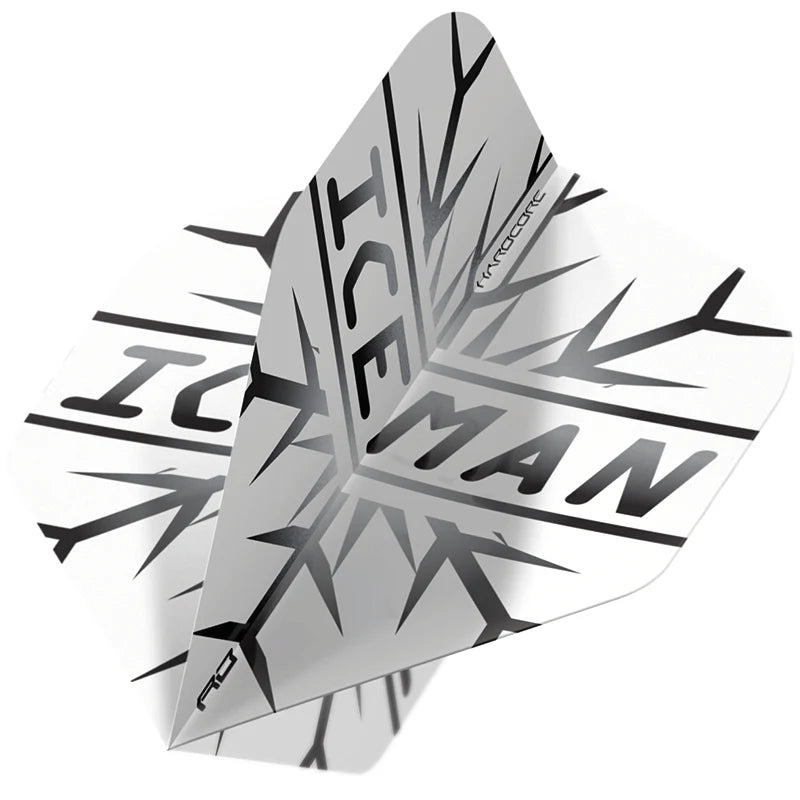 Gerwyn Price Black Snowflake Hardcore Standard Darts Flights