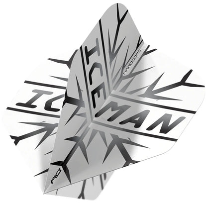 Gerwyn Price Black Snowflake Hardcore Standard Darts Flights