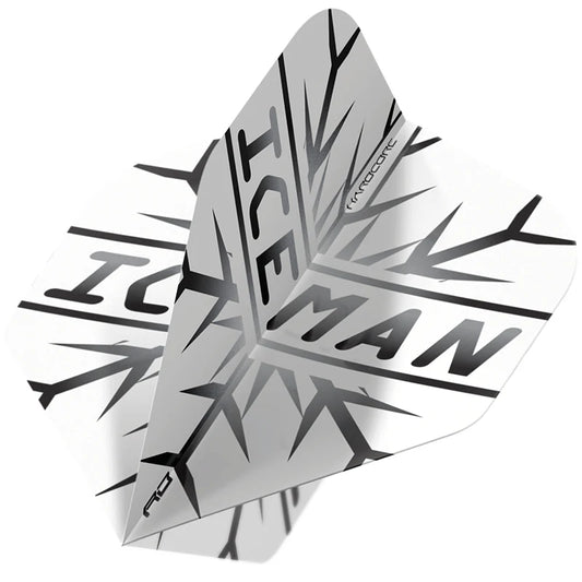 Gerwyn Price Black Snowflake Hardcore Standard Darts Flights