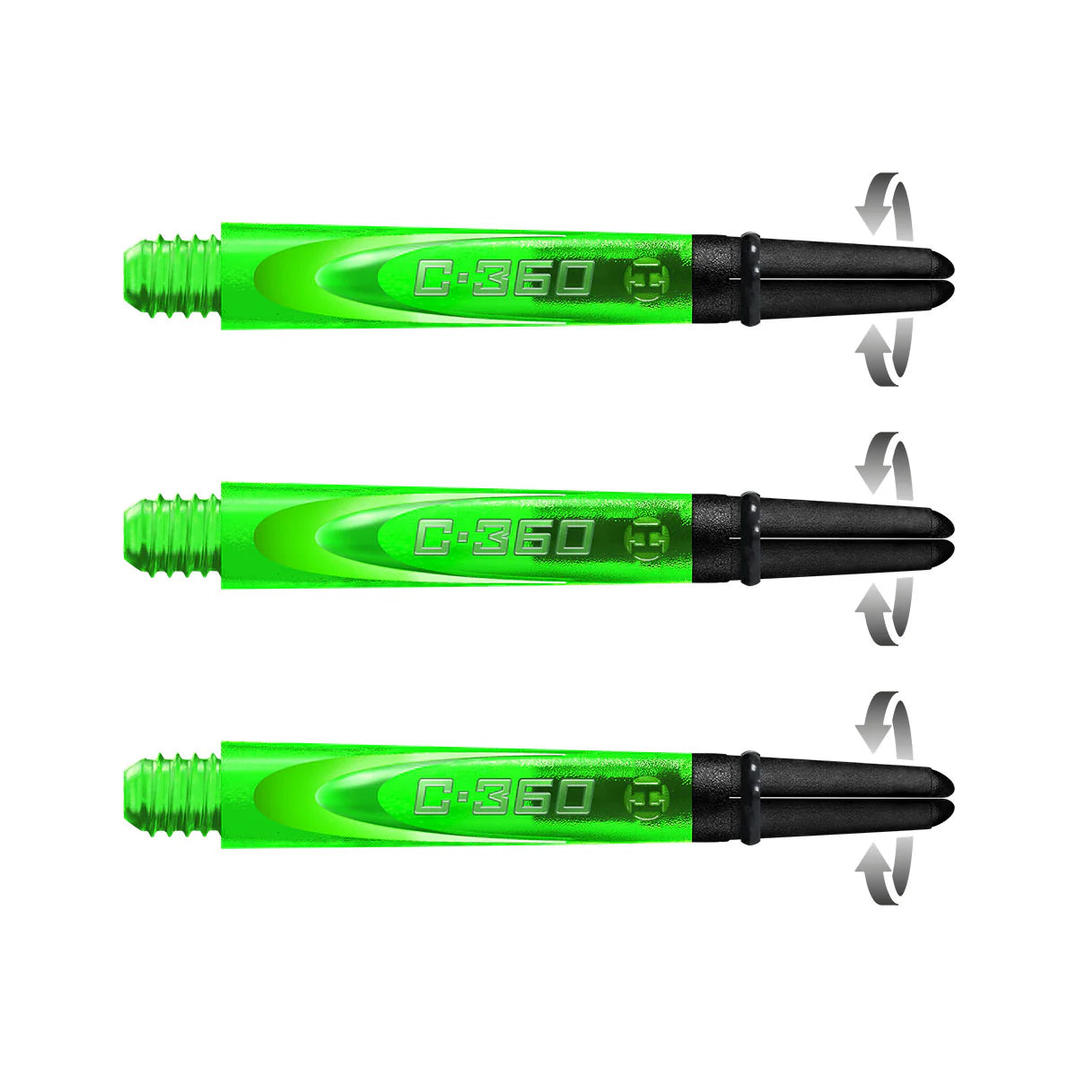 Harrows Carbon 360 Darts Shafts