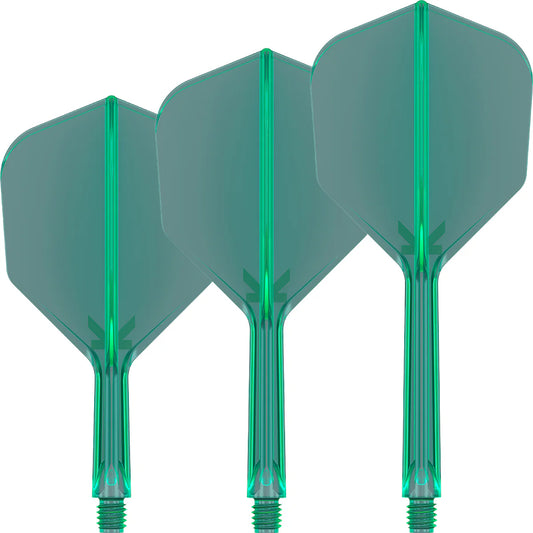 Green K-Flex No6 Darts Flights