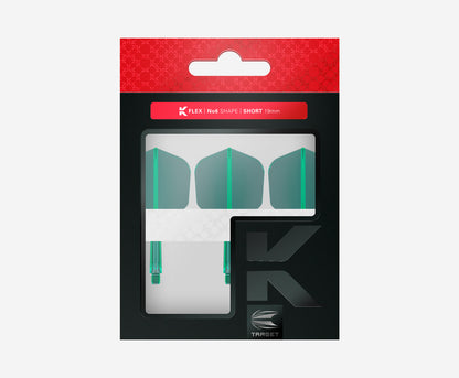 Green K-Flex No6 Darts Flights