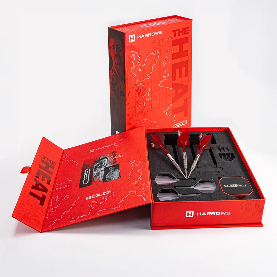 Harrows Damon Heta Geo Quick Point 90% Tungsten Steel Tip Darts
