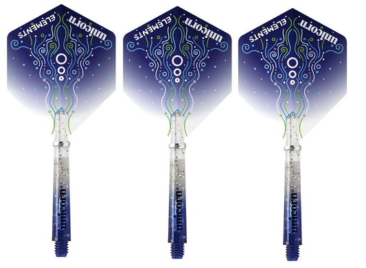 Unicorn Element Hydrostorm Combo Pack Dart Flights + Shafts