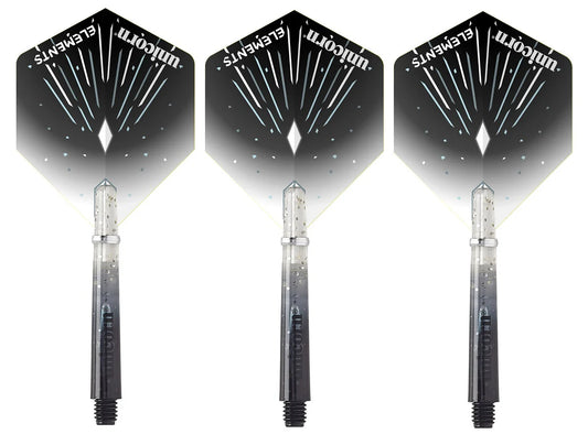 Unicorn Element Icestorm Combo Pack Dart Flights + Shafts