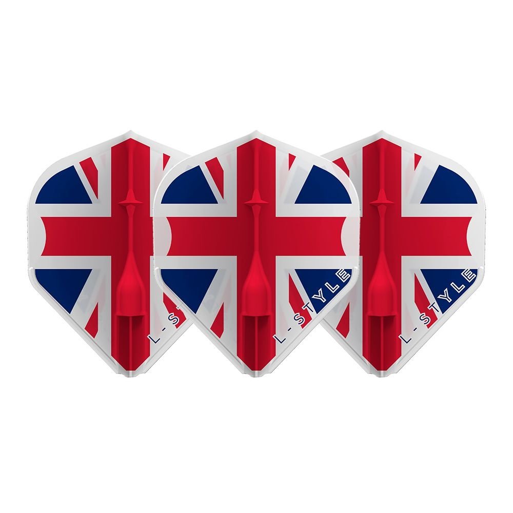 L-Style Champagne EZ L1 Standard Union Jack - Dart Flights