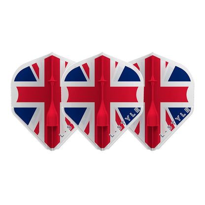 L-Style Champagne EZ L1 Standard Union Jack - Dart Flights