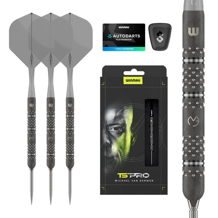 Winmau Michael van Gerwen TS Pro Switch Point 90% - Steel Tip Darts