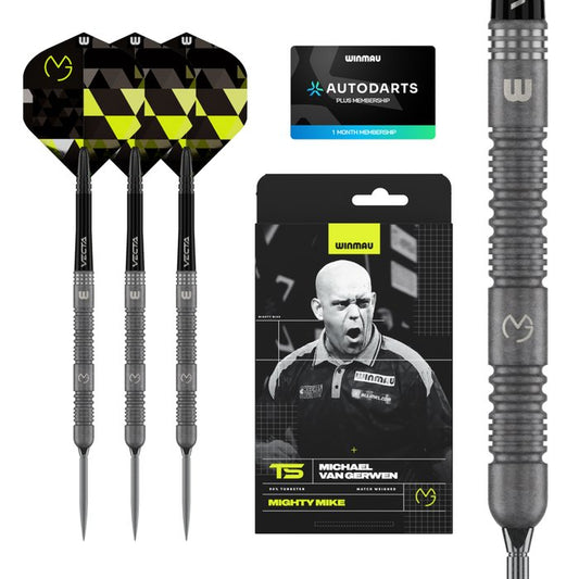 Winmau Michael van Gerwen MVG TS Switch Point 90% - Steel Tip Darts