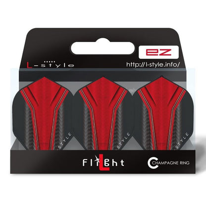 L-Style Champagne L1 EZ Standard Inception Red - Dart Flights