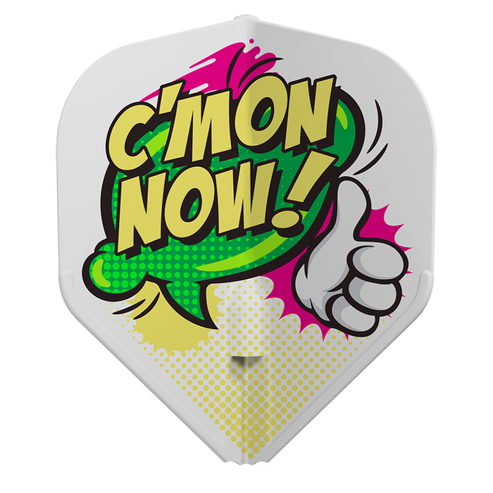 L-Style EZ L1 Wayne Mardle V1 Type C White Dart Flights