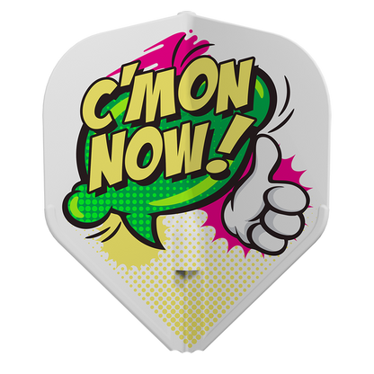 L-Style EZ L1 Wayne Mardle V1 Type C White Dart Flights