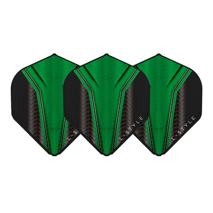 L-Style Champagne L1 EZ Standard Inception Green - Dart Flights