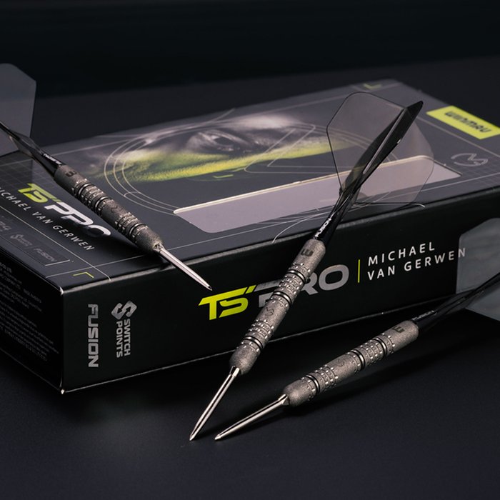 Winmau Michael van Gerwen TS Pro Switch Point 90% - Steel Tip Darts