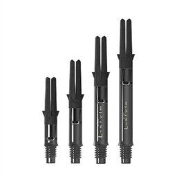 L-Style L-Shaft Silent Spinning Carbon White Dart Shafts