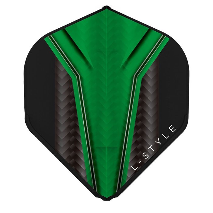 L-Style Champagne L1 EZ Standard Inception Green - Dart Flights