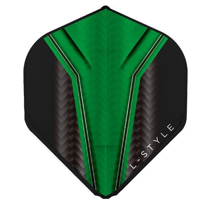 L-Style Champagne L1 EZ Standard Inception Green - Dart Flights