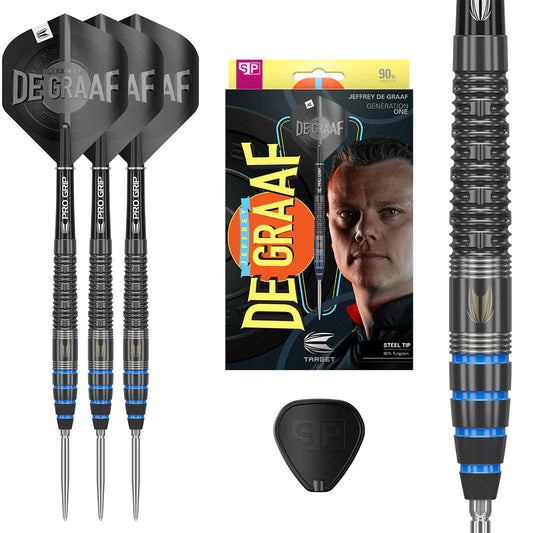 Jeffrey De Graaf 90% Tungsten Swiss Point Darts
