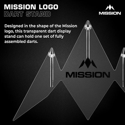 Mission Acrylic 3 Dart Display Stand