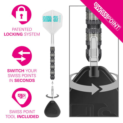 Rob Cross 95K 95% Tungsten Swiss Point Darts