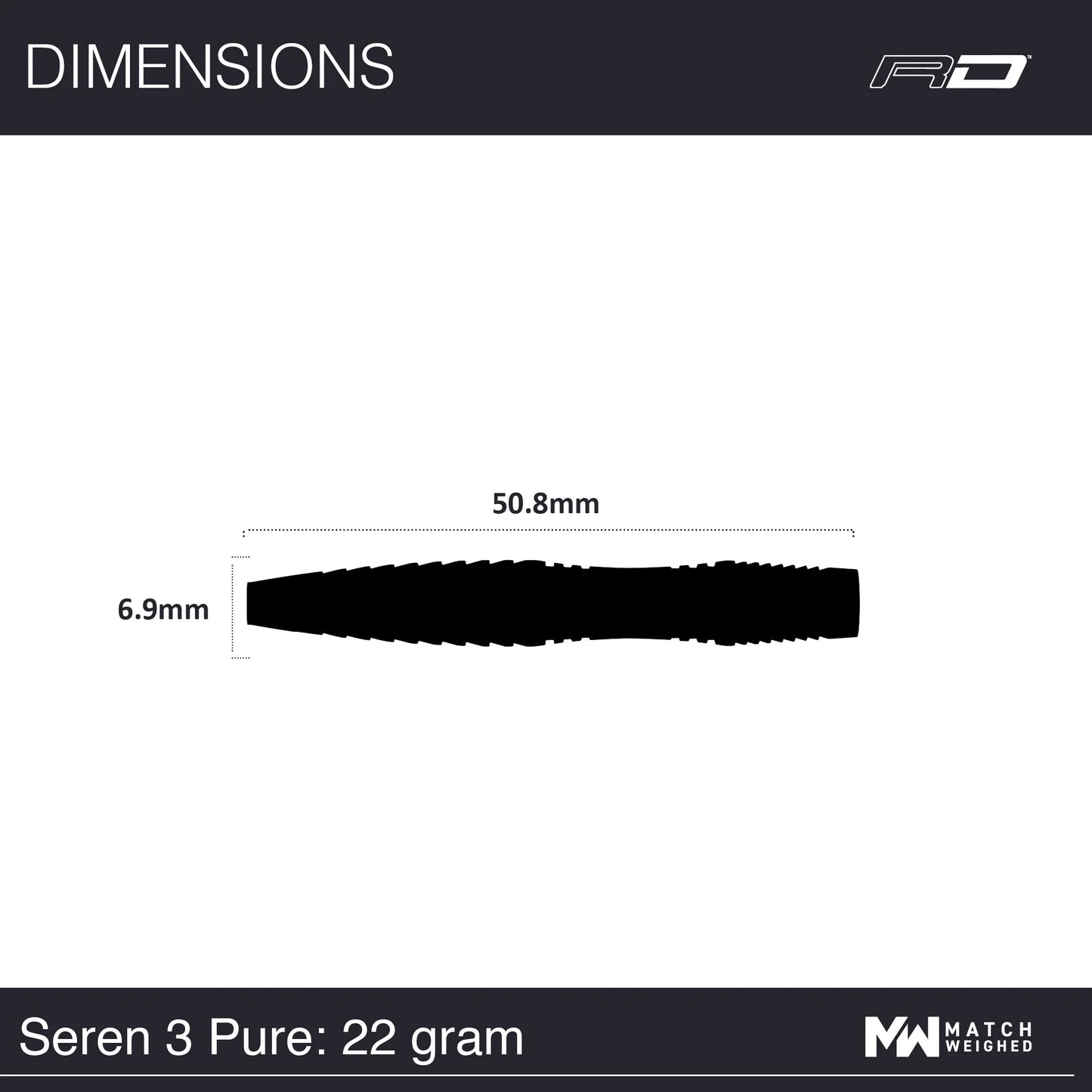 Red Dragon Seren 3 Pure 90% Tungsten Darts