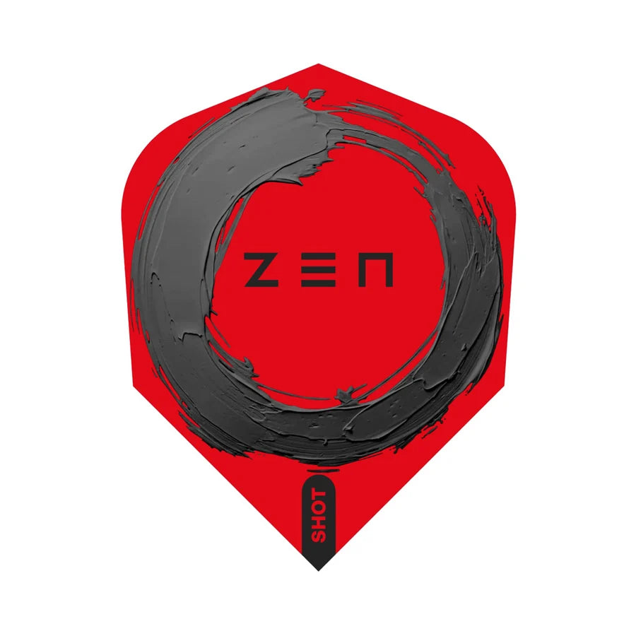 Shot Zen Scallop Turbo Point 90% Tungsten Steel Tip Darts