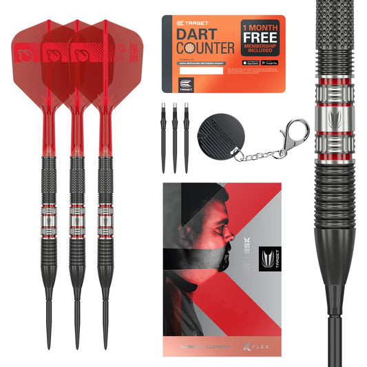 Gabriel Clemens 95K 95% Tungsten SP Steel Tip Darts
