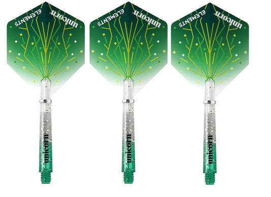 Unicorn Element Thunderstorm Combo Pack Dart Flights + Shafts