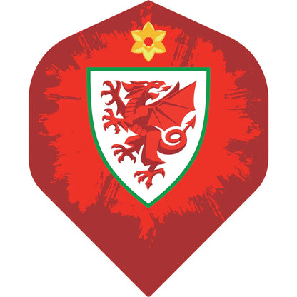 Wales FA 100 Micron No2 Dart Flights F3