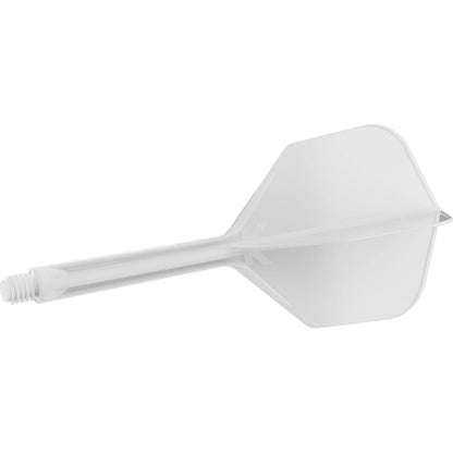 White K-Flex No6 Darts Flights